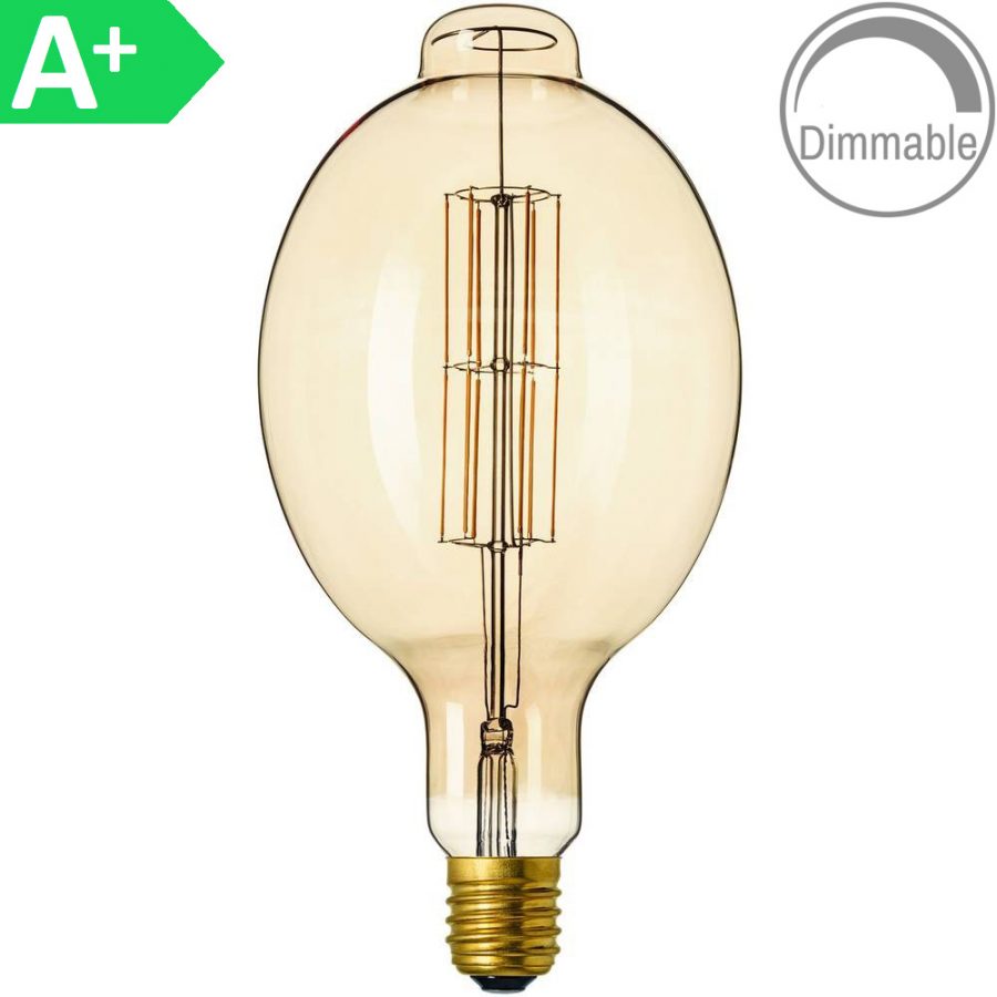 Giant 8w ES Antique Amber LED Filament 4297818