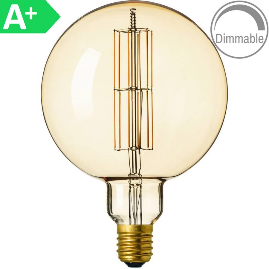 Giant 8w ES Antique Amber LED Filament 4297819