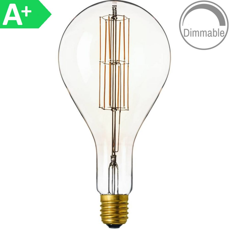 Giant 8w ES Antique Amber LED Filament 4297820